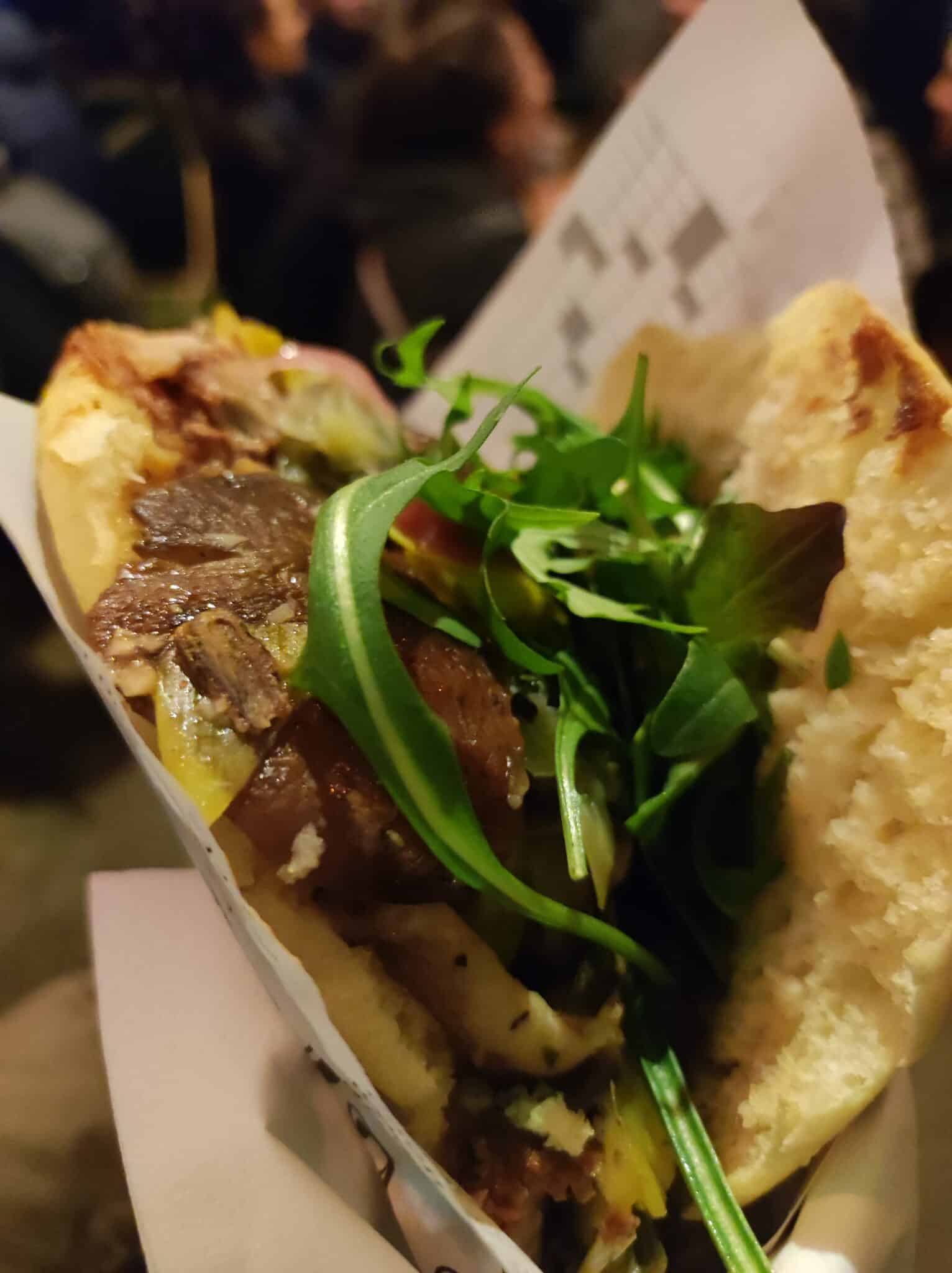 Sandwich carnivore et Shitake