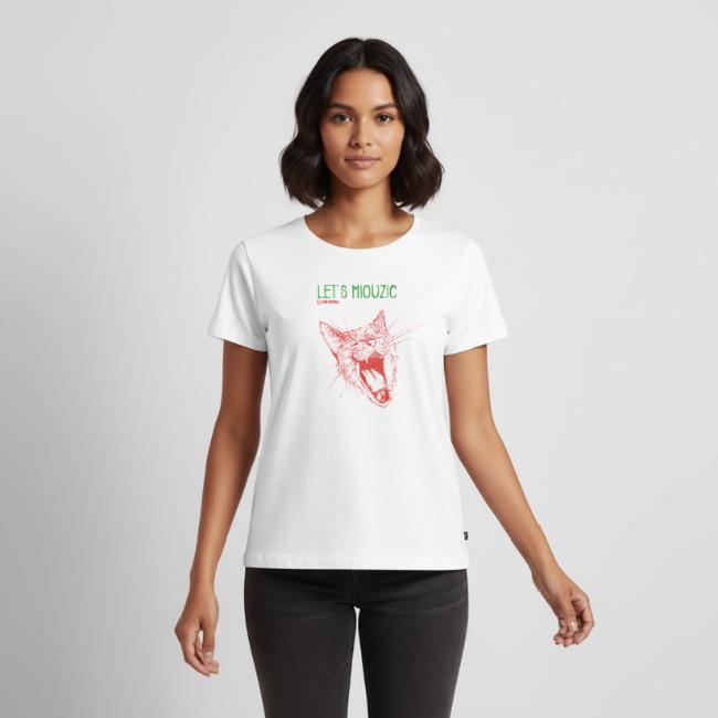 T-shirt Let's Miouzic