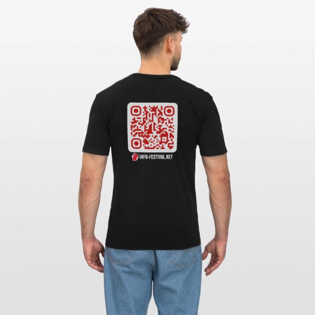 T-shirt Info Festival QR Code