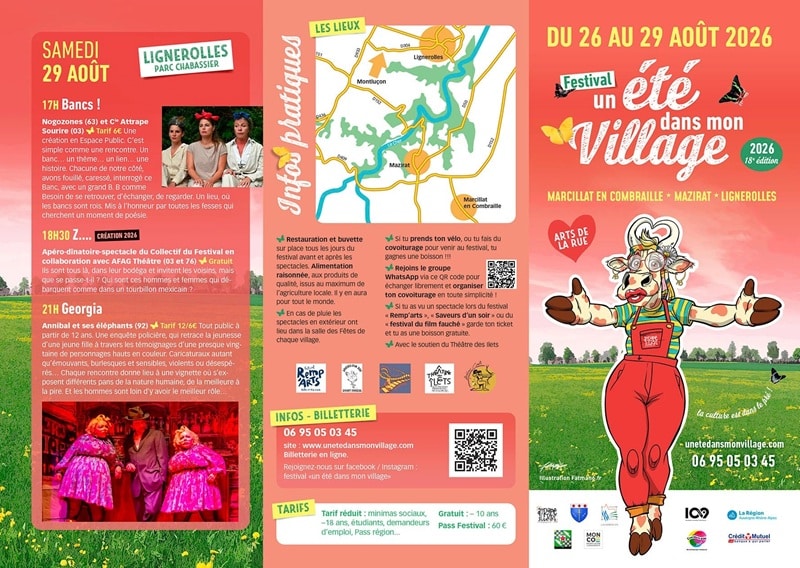 Festival Un Été dans mon Village Festival Un Été dans mon Village Horaires 2 2026