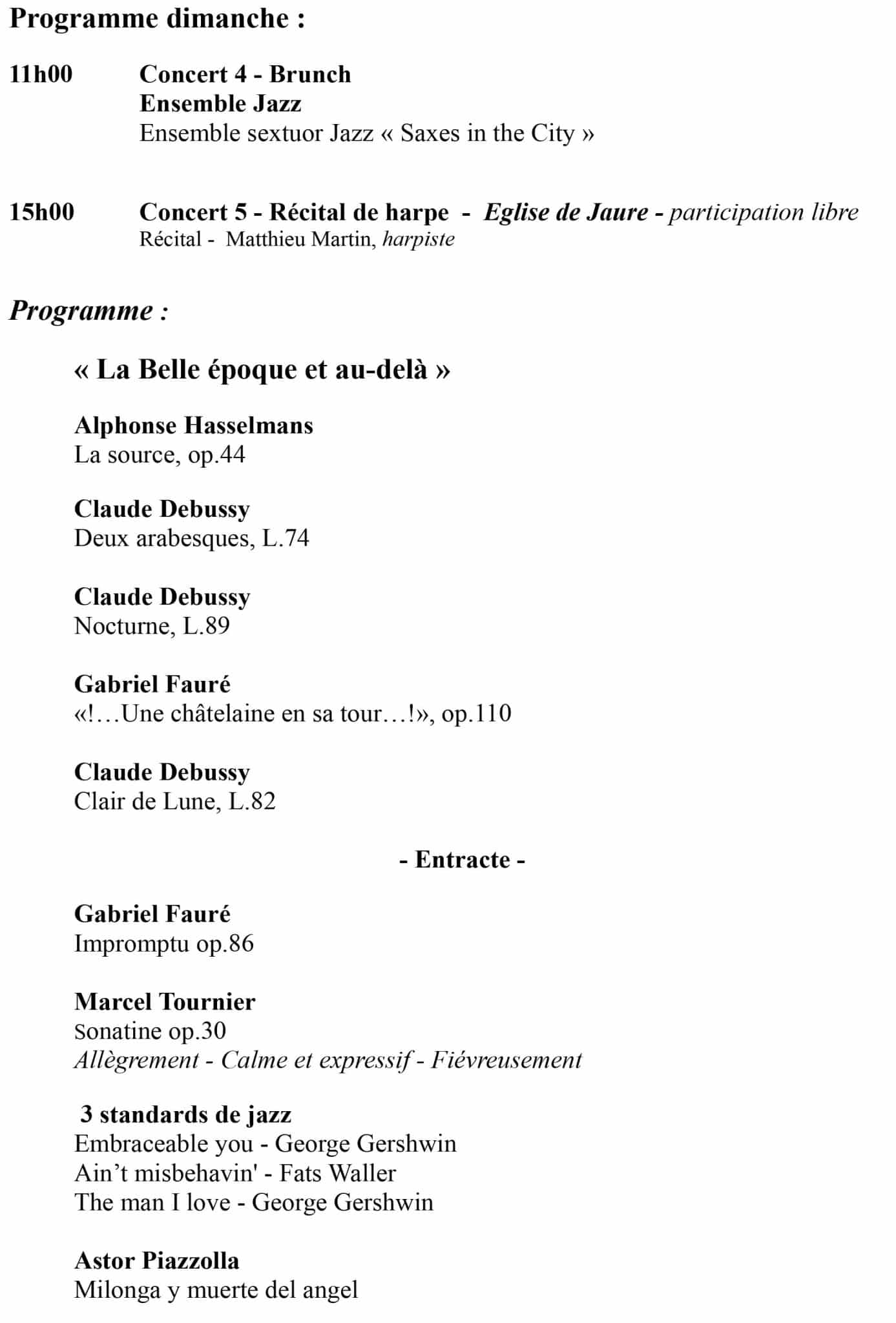 Programme Manoir de la Boissiere Festival 2026 5