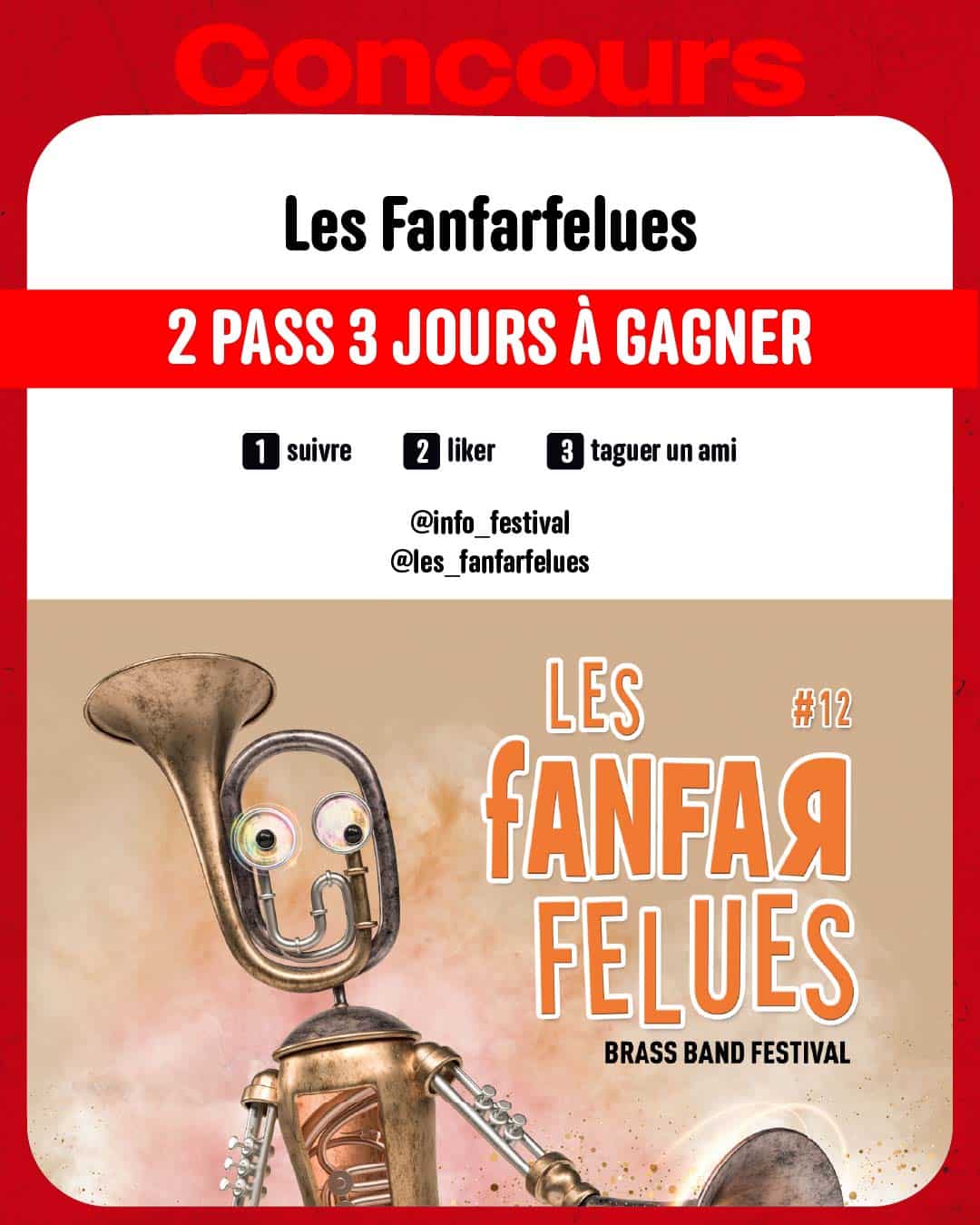 Actualités 4 Jeu Concours Fanfarfelues 2026
