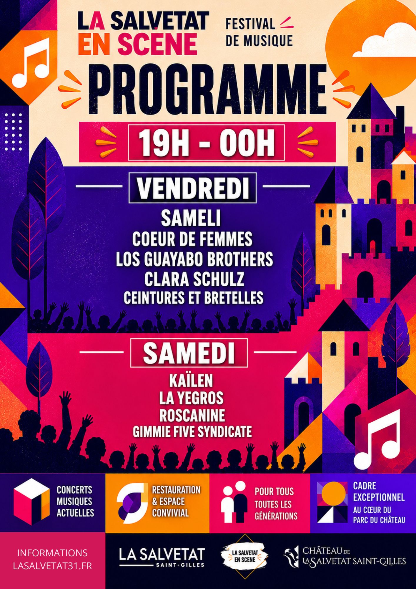 La Salvetat-en-scène Horaires 2026